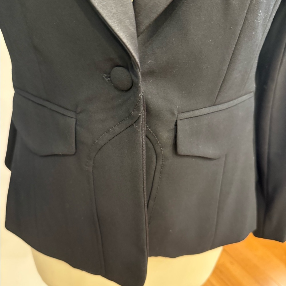 Altuzarra for Target black  tuxedo blazer with peplum hem. Size M - Picture 5 of 11